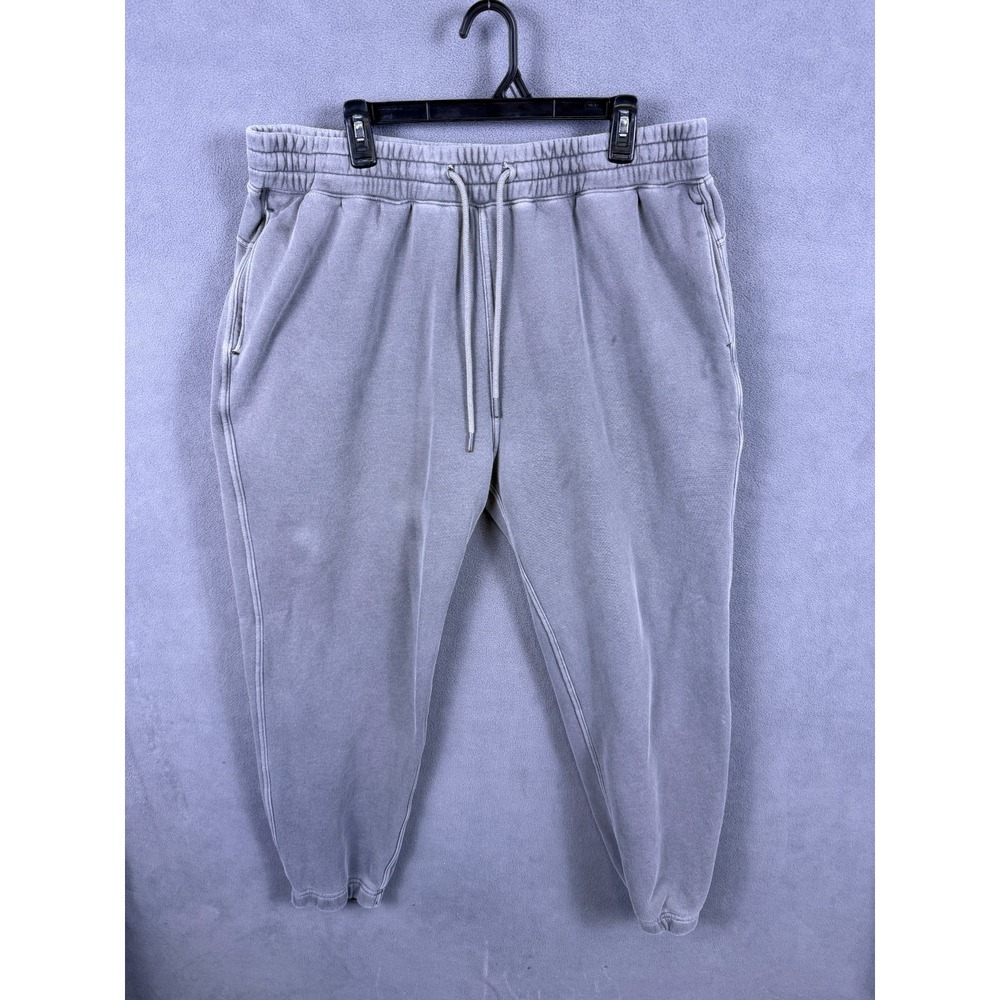 Abercrombie & Fitch Mens Joggers XL Sweatpants Gray Soft A&F Relaxed READ